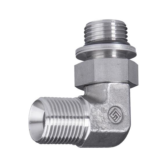 Suunnattava kulmaliitin 90° ulkokierre