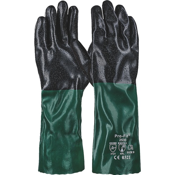 Chemical protective glove Fitzner APG 25300 - GLOV-FITZNER-APG-25300-SZ8