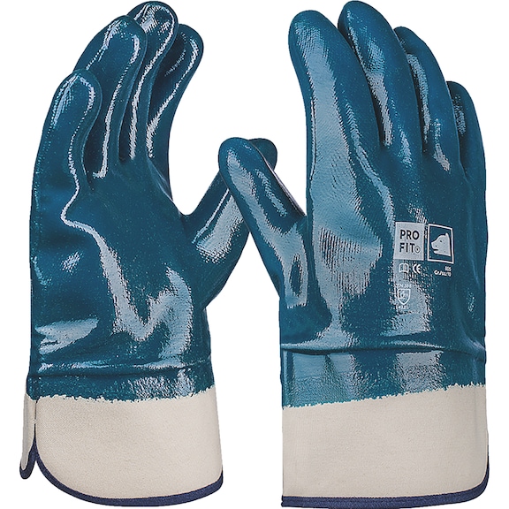 Protective glove, nitrile Fitzner Premium 805 - GLOV-FITZNER-PREMIUM-805-SZ10