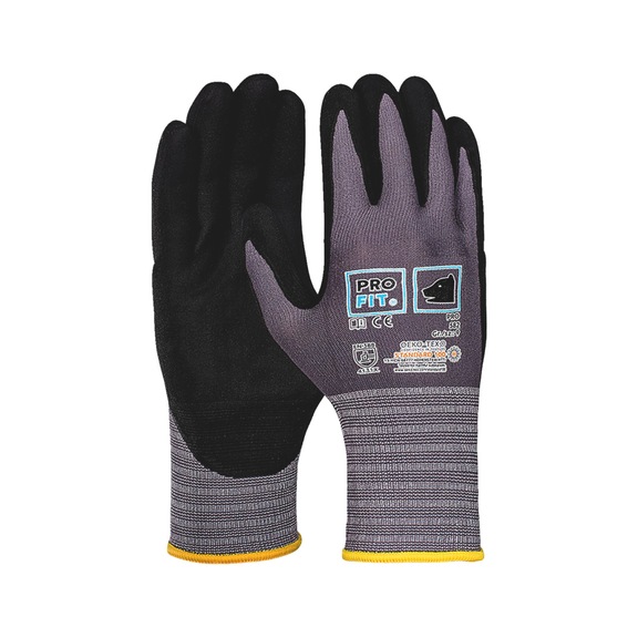 Protective glove, knitted and coated Fitzner PRO 582 - GLOV-FITZNER-PRO-582-SZ10