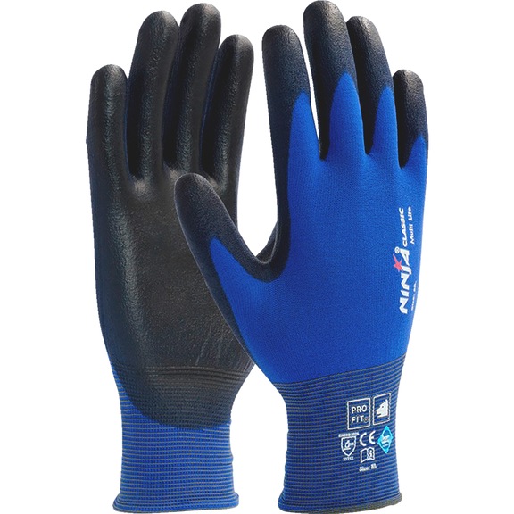 Schutzhandschuh gestrickt mit Beschichtung Fitzner Ninja Lite 87450 - HNDSHH-FITZNER-NINJA-LITE-87450-GR10