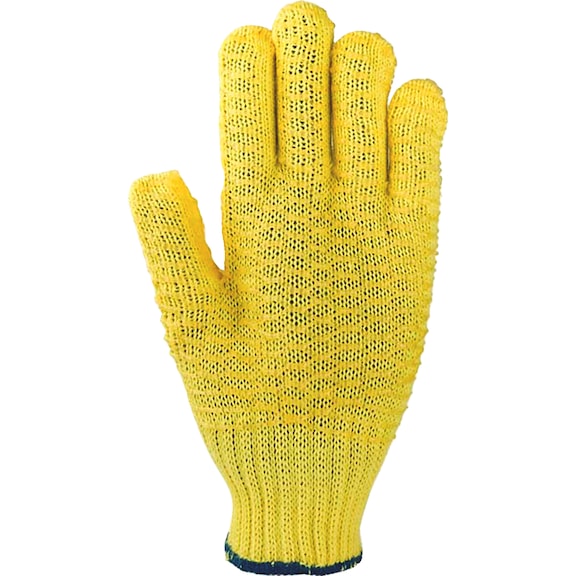 Protective glove, knitted with nubs Fitzner 731400