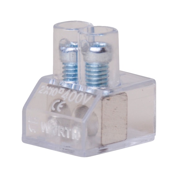 Samlemuffe, isoleret, dobbelt DUO - SAMLEMUFFE DOBBEL  TX10 0,75 X 2,5 MM