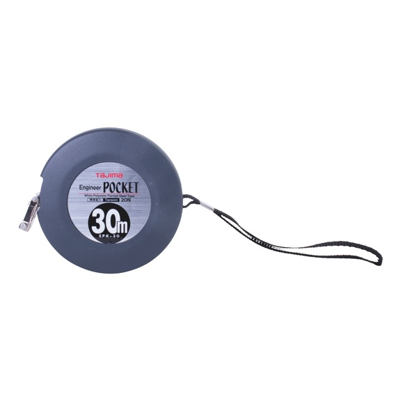 Stålbåndmål med krog - STÅLBÅNDMÅL M. KROG   30M