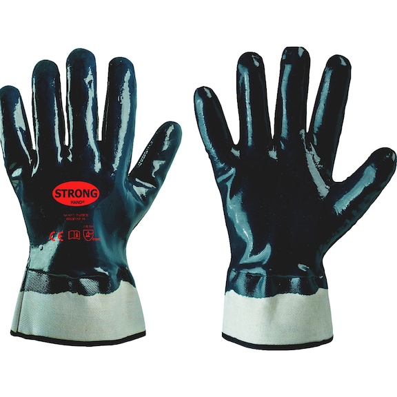 Protective glove nitrile Feldtmann Pazifik 0571 - GLOV-FELTDMANN-PAZIFIK-0571-BLUE-SZ10