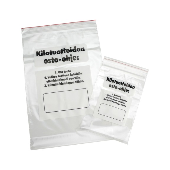 Kilotuotekeräyspussi