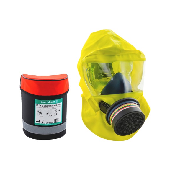 Filter unit with hood Sundström SR 76-3 - FILTERDEVIC-SUNDSTR-SR76-3-M/L-H15-0612