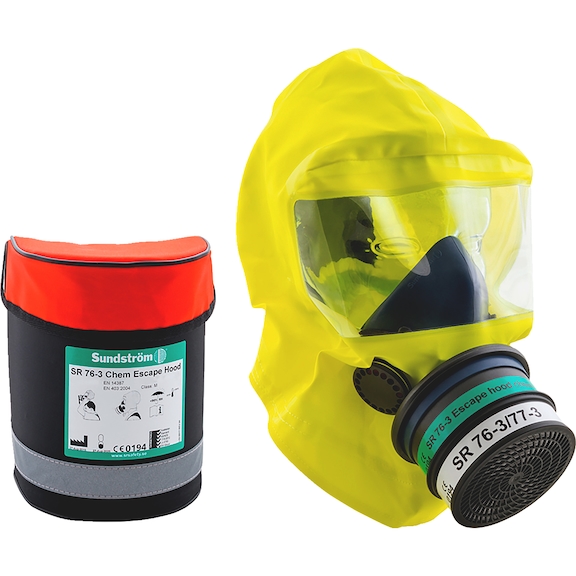 Filter unit with hood Sundström SR 76-3 - FILTERDEVIC-SUNDSTR-SR76-3-S/M-H15-1212