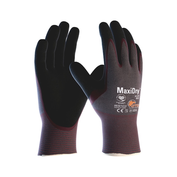 Knitted protective glove with coating ATG&reg; 56-424 MaxiDry&reg;