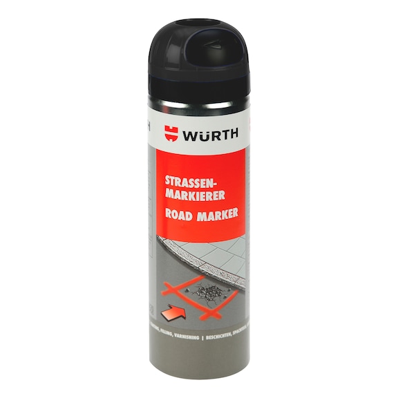 Vernice traccialinea asfalto PLUS - ROADMRK-PLUS-BLACK-500ML