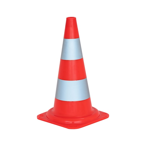 PVC cone  - CONE-NIGHTLIMINOUS-R2009-D28CM-500MM