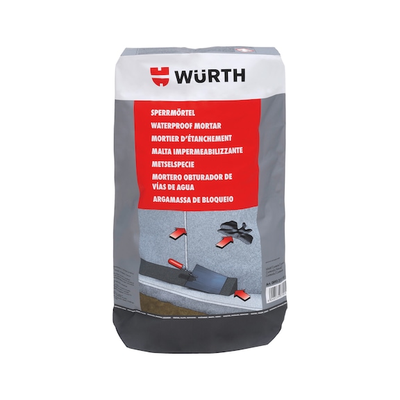 Watertight mortar - ASMBYMORT-QCK-25KG