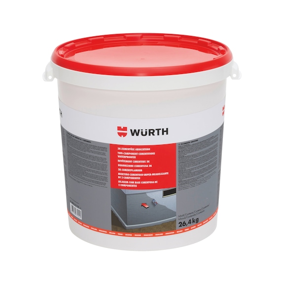 Produit d'étanchéité à base de ciment bicomposant - SRFCOAT-2K-CEMENT-26,4KG