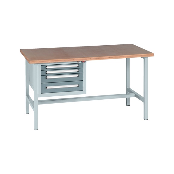 Workbench PRO WUSK - WRKBNCH-PRO-WUSK1/4-2000-RAL7042