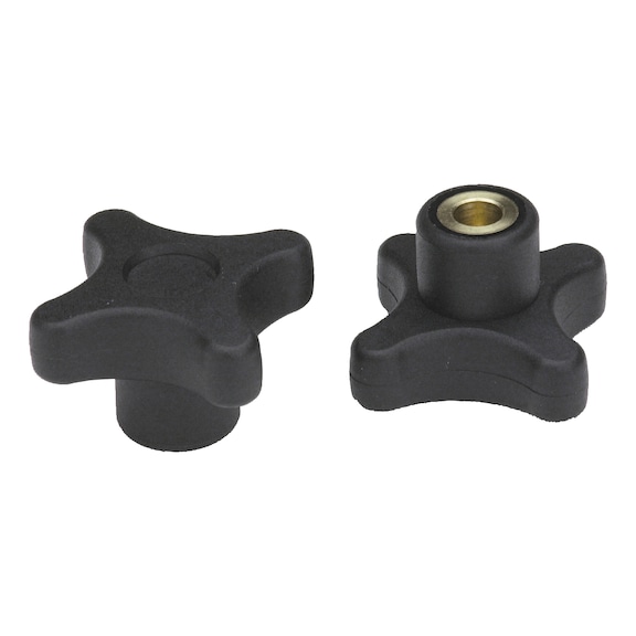 Kruisgreep geperforeerde blindgatbus - 1