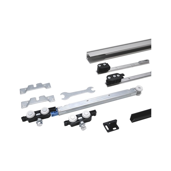 Zimmerschiebet&uuml;rbeschlag-Set SCHIMOS 80-HS-DR - SHIEBTRBSHLG-SCHIMOS80HSDR-OB-ED-2000