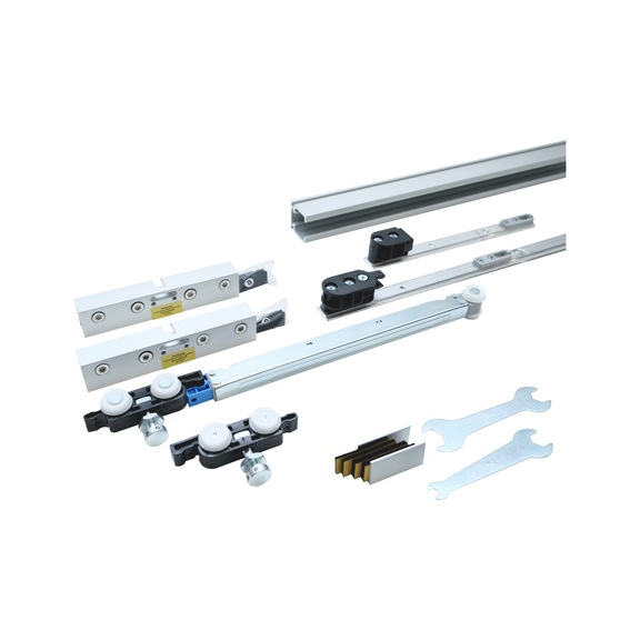 Zimmerschiebetürbeschlag-Set SCHIMOS 80-GS-D - SHIEBTRBSHLG-SCHIMOS80GSD-OB-ED-2000