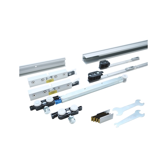 Zimmerschiebetürbeschlag-Set SCHIMOS 80-GS-WR - SHIEBTRBSHLG-SCHIMOS80GSWR-OB-ED-3000