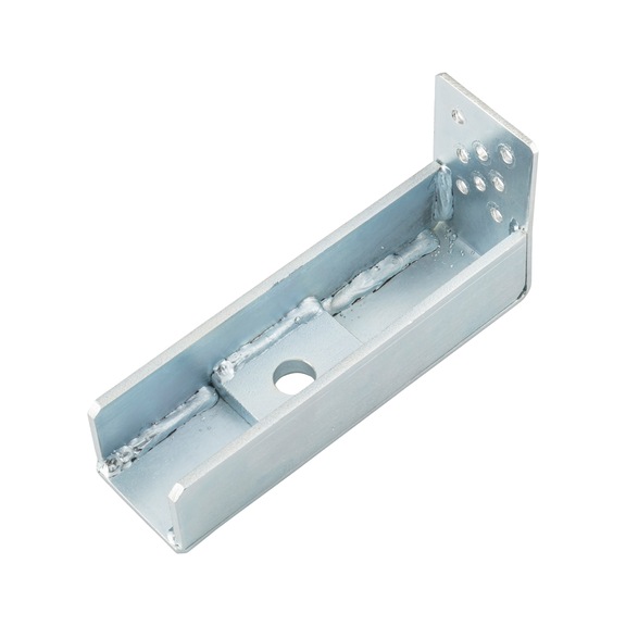 Fußelement für Zuganker zweiteilig - ZUGANK-2TLG-HTA-2PIL-195X95X60X3,0MM