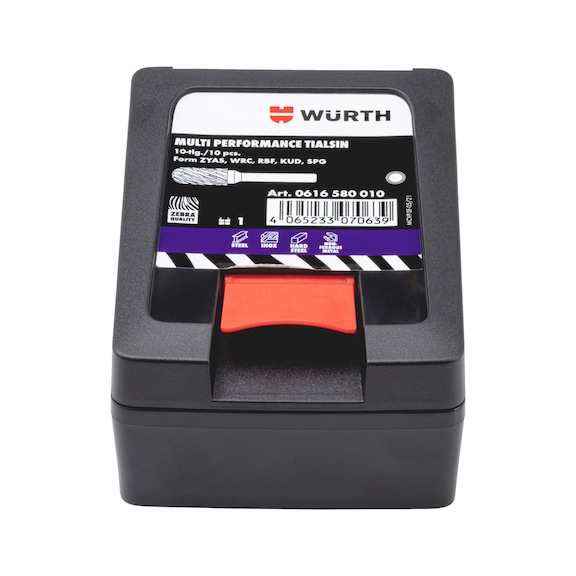 Würth Multi Performance TiAlSiN MULTIPERF-10TL. Frässtifte