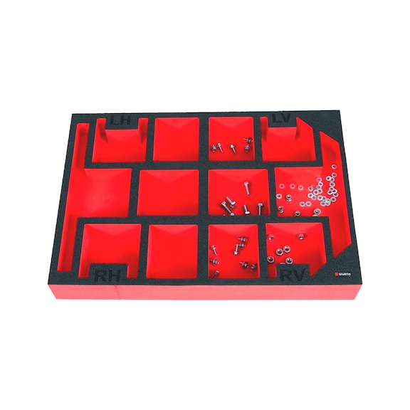 Empty foam insert for trolley - FMINRT-TRANTRLY