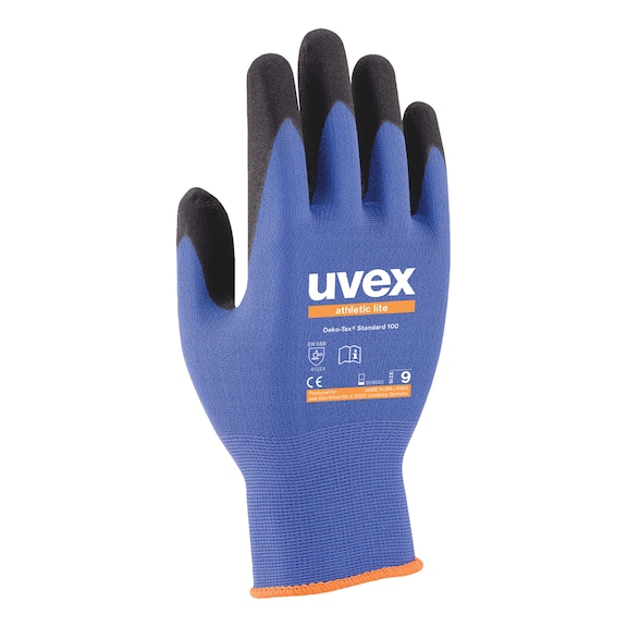 Protective glove uvex athletic lite 60027 - GLOV-UVEX-ATHLETIC-LITE-60027-SZ8