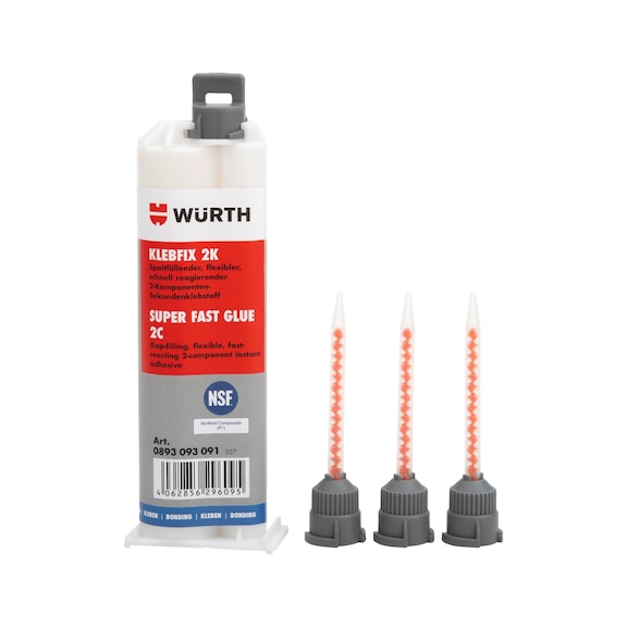 Superglue, Klebfix 2C - SUPGLU-(KLEBFIX-2C)-50G