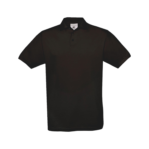 Arbeitspoloshirt Polo Safran kurzarm BCPU409 - POLO-SAFRAN-BCPU409-SWZ-PFEIFFER-L-NSP