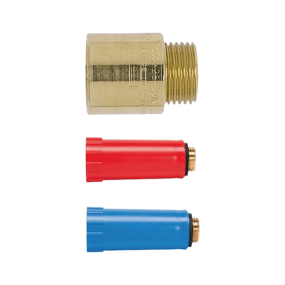 Stop end and tap extension set 110 pcs - BUILDPLG-TAPEXT-SET