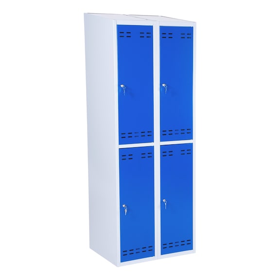 Armoire Multicase S - ARMOIRE VESTIAIRE S-DOUBLE-800X550X1920