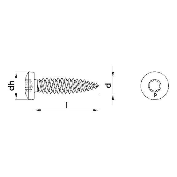 Viti Per Lamiera In Acciaio Inox #12 X 1 Pollice &ndash; Confezione Da 100 &ndash; Attacco Quadrato