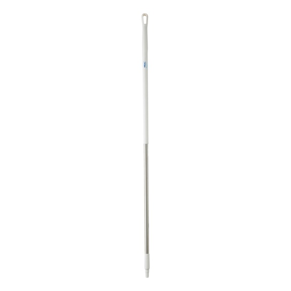Ergonomischer Edelstahlstiel - EDSTSTIEL-ERGON-D31-L1510MM-WEISS