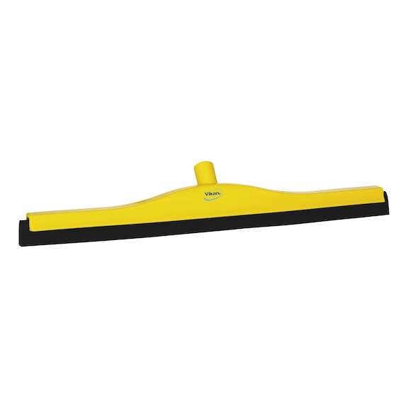 Water squeegee with replaceable sponge rubber cassette - WAABZI-M.-AUSTAUSCH-KAS-700MM-GELB