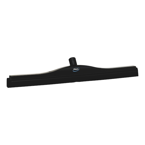 Water squeegee with replaceable sponge rubber cassette - WAABZI-M.-AUSTAUSCH-KAS-600MM-SCHW