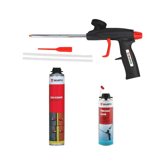 1C gun foam PURLOGIC Flex set 14 pcs - FOAM-SET-FLEX-14PCS