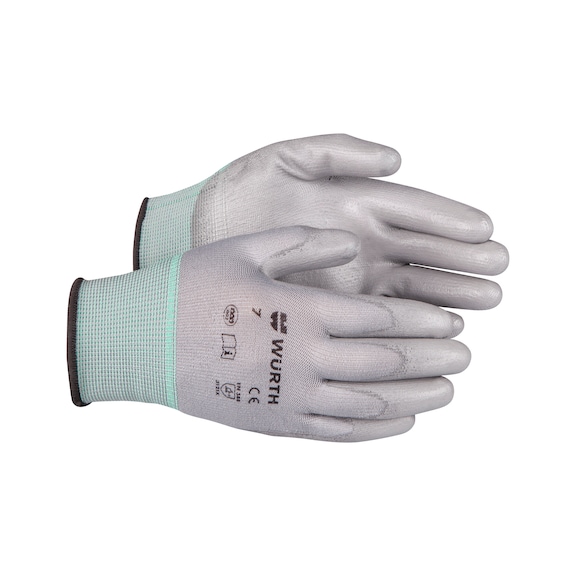 Mechanic's gloves PU WF-120  - 1