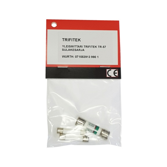 Yleismittarin sulakesarja - YLEISMITTARI TRIFITEK TR-57 SULAKESARJA