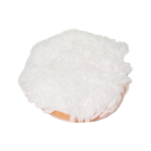 Mikrofiber polerpad - POLERPAD MICROFIBER Ø40MM TH20 HVID, FIN