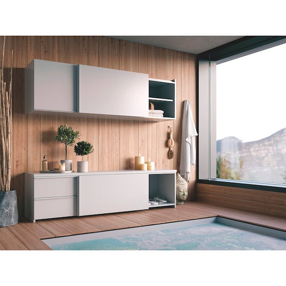 Guarnitura complanare pensile  - 1