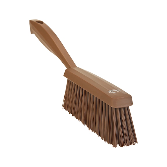 Hand brush, soft - HNDFEG-WEICH-L330MM-BRN