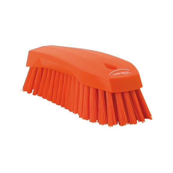 Washing brush L, hard - WASHBURST-L-HART-200MM-ORNG