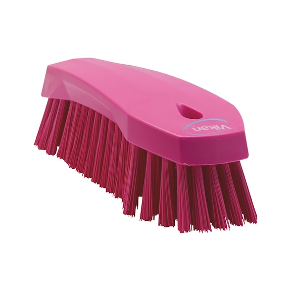 Washing brush L, hard - WASHBURST-L-HART-200MM-PINK