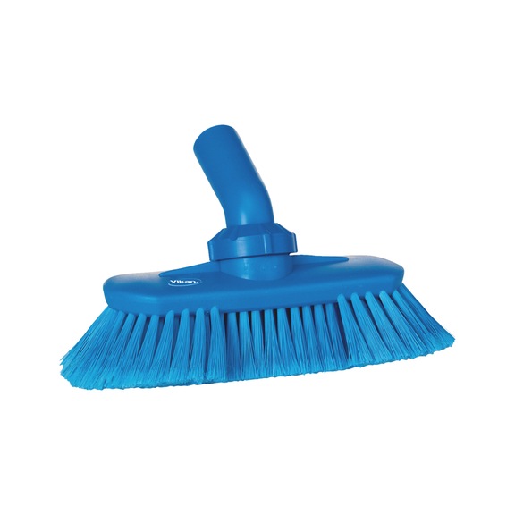 Waschb&uuml;rste mit Drehgelenk und Wasserdurchlauf - WASHBURST-GLK-WEICH/GESPLISST-240MM-BLAU