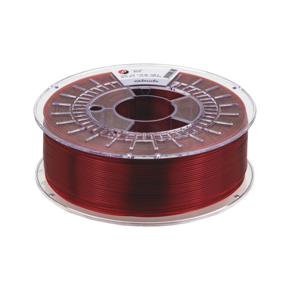 Print material FFF PETG - PETG TRANSPARENT-RED 2,85MM/2,5KG