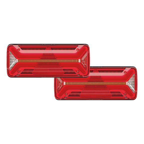 7-chamber lamp ECOLED II with end outline marker - 1