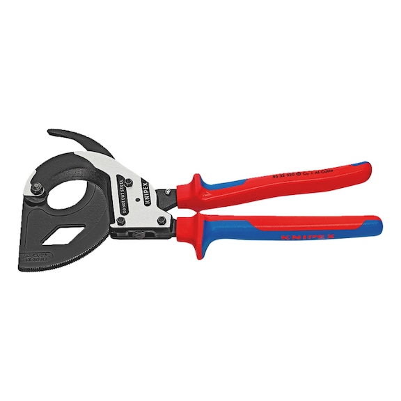 Kaapelileikkuri, räikällä Knipex  - KAAPELILEIKKURI KNIPEX 9532320 60MM RÄIK