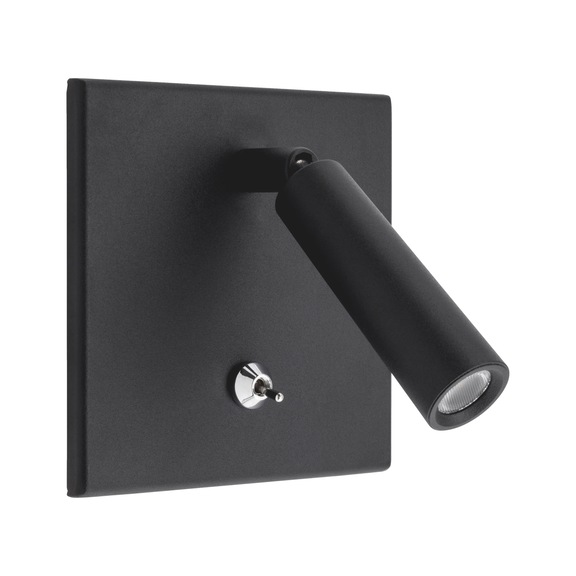 LED-Bettleuchte BLL-230-1 - SCHLAFZIMLEUCHT-LED-(BLL-230-1)-SCHW-MS