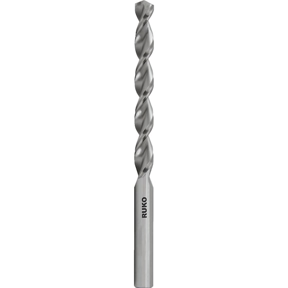 Twist drill bit, metal Ruko DIN 338 TL 3000 HSS-G plain 130° - DRL-SPRL-RUKO-258102-DIN338-D10,2