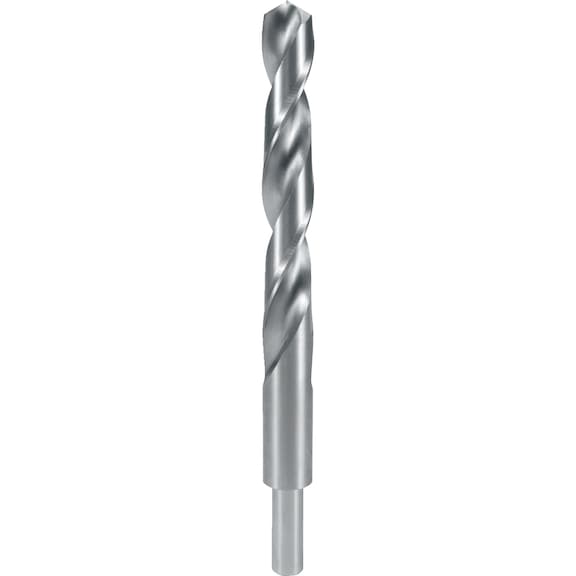 Twist drill bit, metal Ruko DIN 338 HSS-G plain offset shank - DRL-SPRL-RUKO-2004130-DIN338-D13
