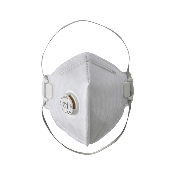 Folding mask FFP2 FM with valve Supertouch - BREAMASK-FFP2-FM-VALVE